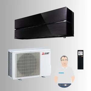 Mitsubishi Luxury Diamond MSZ/MUZ-LN25VGB fekete