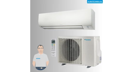 Daikin Nepura Comfora FTXTP35/RXTP35 - bemutató