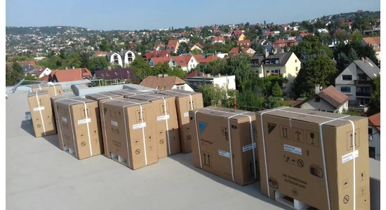 Fujitsu ASYG12LLCE klíma telepítés a 18. kerületben