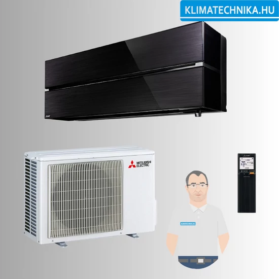 Mitsubishi Luxury Diamond MSZ/MUZ-LN60VGB fekete