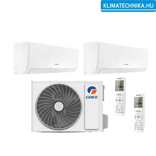 Gree duál multi szett Pulse beltérivel GWHD(14)NK6LO+GWH07AGA+GWH07AGA