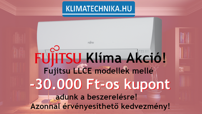 Fujitsu klíma akció